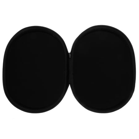 Raindrops Headphones Headphone Storage Bag Travel 19×14CM Black