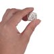 thumbnail image 4 of Juego de dados poliédricos huecos de 7 Uds., patrón de calavera para fiesta navideña, accesorios de dados de Metal para juego de cartas de mesa, 4 of 8