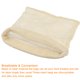 thumbnail image 5 of Reutilizables Produce Bolsas 5uds, Algodón Verduras Bolsas Malla Produce Bolsas con Cordón, Tela Productos Bolsas para Frutas Verduras Almacenamiento -Beige, 5 of 6