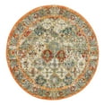 thumbnail image 2 of Unique Loom Rosso Collection Area Rug - Gabrieli (3' 3" Round Multi/Blue), 2 of 6