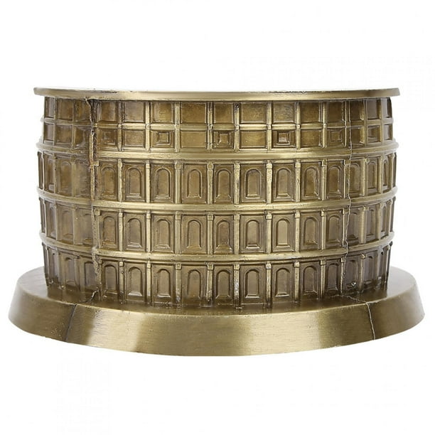 HEEPDD Modelo del Coliseo de Roma, Estatua del Coliseo Romano en Miniatura de la Vendimia Artificial Edificios de fama Mundial Escultura para Office Home Arts Decoración de Escritorio Ecomeon no
