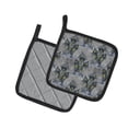 thumbnail image 2 of Caroline's Treasures Watecolor Halloween Haunted House Pair of Pot Holders, 2 of 3