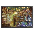 thumbnail image 2 of Cuadros Decorativos Bordado completo Hilo de algodón ecológico 11CT Impreso Fairy Tale Hut Punto de cruz (3) Likrtyny embutido en tela, 2 of 9