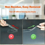 Everbt Nano Tape Double Sided Adhesive Washable and Reusable Picture Hanging Strips, 9.85 ft