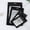 Black, variant on 100X Clear Zip Lock Seal Mylar Bags Pouch Zipper Foil Aluminum Resealable Bag