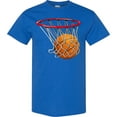 thumbnail image 3 of Inktastic Basketball Swish T-Shirt, 3 of 5