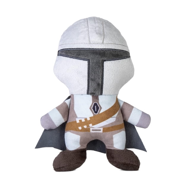 Juguete de Peluche para Perros STAR WARS The Mandalorian Gris chirriante Mediano