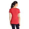 thumbnail image 2 of Women's Deep V-Neck Short Sleeve T-Shirt, 2 of 2