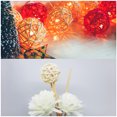 thumbnail image 4 of Uxcell 15 Pcs Wicker Rattan Balls 2 Inch Rattan Decorative Balls Vase Fillers for Wedding Party Pink, 4 of 5