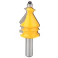 thumbnail image 2 of 1-3/4 "Router de Moldeo Arquitectónico Bit 1/2" Vástago Herramienta de Corte de Fresado Para Carpintería Para Carpintero ANGGREK Otros, 2 of 8