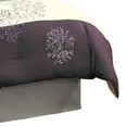 thumbnail image 7 of Riverbrook Home Purple and Gray, Polyester 7 Piece Comforter Set, King, Murell, Adult, 7 of 7