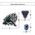 thumbnail image 4 of Marvel Black Panther Decals - Set of 9 Vinyl Stickers for Water Bottle Bike Helmet Laptop Skateboard Car - Marvel Stickers for Kids and Adults, 4 of 5