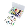 thumbnail image 1 of Fishing Bait Kit, 103 Pcs Fishing Baits PP  for Lake, 1 of 8