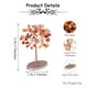 thumbnail image 2 of 9-10cm Energy Stone Trees Hecho a mano Mini Chakra Feng Shui Money Tree Decor (G) Ehuebsd Libre de BPA, 2 of 8