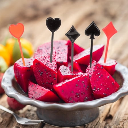 Soimiss creative Plastic Cupcake Toppers for Decoration Assorted Favors 200pcs