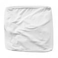 thumbnail image 1 of Housse d'Ottoman Carrée en Velours Extensible pour Salon, Velours Blanc Élastique Lavable, 1 of 9