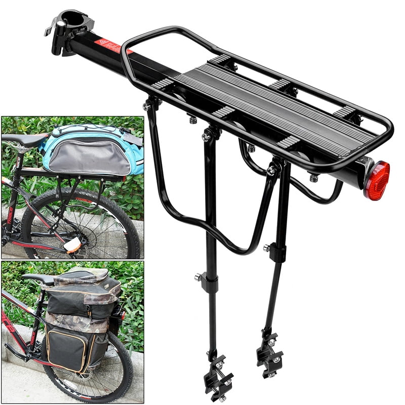 Flexzion Moutain Bike Cargo Rack Bicycle Cycle Retractable Alloy Seat-post Mo... 