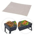 thumbnail image 3 of 5Pcs BBQ Grill Mesh Non-Stick Mat Reusable Sheet Resistant Barbecue Meat, 3 of 9