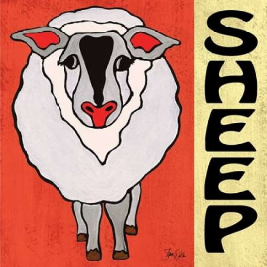 Sheep Canvas Art -