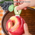 thumbnail image 7 of OIUR Vegetable Peeler Avocado Shape Peeler Portable Mini Peeler for Potato Tomato Fruit Retractable Outdoor Fruit Peeler Safety Lock Design Kitchen Gadget, 7 of 7