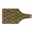 thumbnail image 1 of Safari Cutting Board, Medallion Pattern with Monkey Giraffe Elephant Lion Rhino, Decorative Tempered Glass Cutting and Serving Board, in 3 Sizes, by Ambesonne, 1 of 2