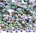 thumbnail image 5 of Diamantes de imitación de cristal AB con parte trasera plana, diamantes de imitación de cristal para decoración de uñas y manualidades, fijación con pegamento, piedras preciosas de cristal s, 5 of 5