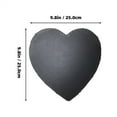 thumbnail image 2 of Tineasur Heart Slate Stone Tray Black Charcuterie Board for Home Dinner Parties and Entertaining, 2 of 8