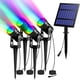 thumbnail image 1 of Focos solares T-SUN RGB IP65 a prueba de agua para exteriores de 5 W, 1 of 9