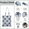 thumbnail image 2 of Sac d'Épicerie Réutilisable à Thème Océan avec Design Poisson et Corail - Lavable et Durable, 2 of 5
