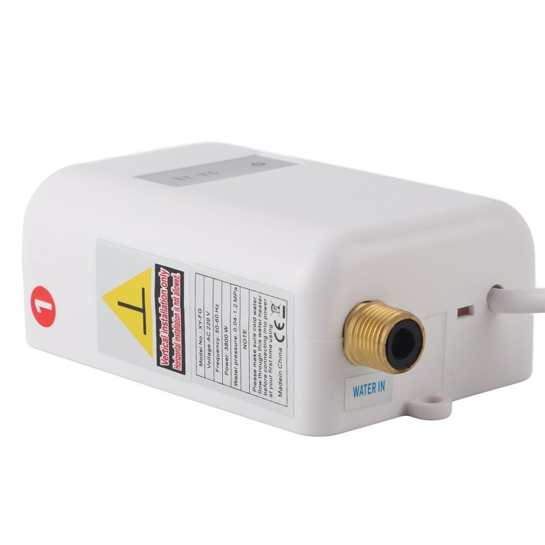 Water Heater, Electric Tankless Water Heater, With LED Indicator Light G  1/2in Interface 0.4-0.6mpa For Bathroom Kitchen Washing US 110V 3000W,EU  220V 3800W,UK 220V 3000W,AU 220V - Walmart.com
