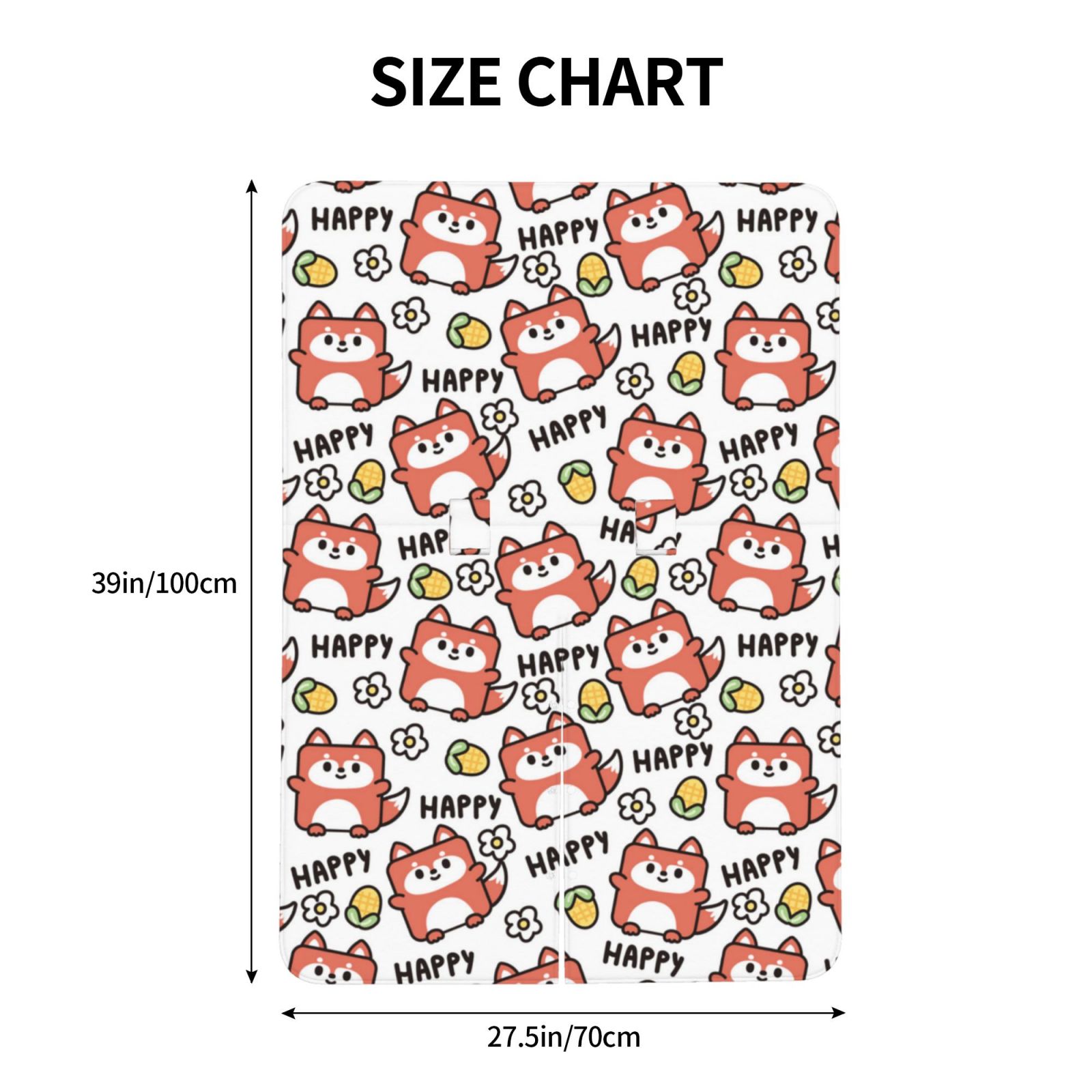 Car Seat Cover Baby - Happy Foxy Faces Breathable Infant Car Seat Cover for Baby Carseat, Lightweight Comfort Baby Essentials Must Haves Newborn Stuff for Girl Boy