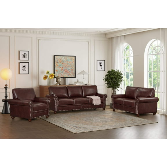 Living Room Sofa with Storage Sofa 1 2 3 Sectional Burgundy Faux Leather