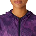 thumbnail image 1 of ASICS Womens Packable Jacket, Purple, Medium, 1 of 8