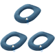 thumbnail image 1 of 3uds. Closestool Pads Cojín Lavable con Asa Accesorios de Baño (Azul), 1 of 2