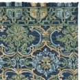 thumbnail image 5 of SAFAVIEH Blossom Abram Floral Mediallion Wool Fringed Area Rug, Navy/Green, 9' x 12', 5 of 7