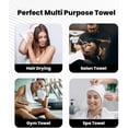 thumbnail image 4 of Textile Topia Premium Collection Hand Towel 16x27 – White Hand Towels for Spa, Salon, Gym, Hotel & Resort – 86% Cotton 14% Polyester – Soft, Thick & Absorbent - 24 Pack, 4 of 4