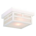 thumbnail image 2 of Acclaim Artisan 2-Light Outdoor Flushmount - Matte Black - 4708BK, 2 of 2