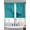 Blue Green, variant on Gray Marble Texture Sheer Curtains for Living Room Bedroom Vintage Greyish Golden Texture Sheer Curtains 96 Inch Long 2 Panels Set Light Filtering Curtain Window Treatments Drapes for Dining Room