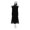 B, variant on QLUEWX Halloween Ghost Yard Decoration, 70 Inch Scary Ghost Prop with Metal Stand, Creepy Black Robe Ghost with Screaming Face for Outdoor Patio Lawn Garden Halloween Decor