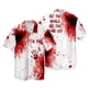 thumbnail image 4 of Camisa hawaiana de Halloween para hombre, ropa informal con estampado floral de manga corta, ropa de calle grande, botones 3D, camisetas de playa, camisas de verano de talla grande para hombre, 4 of 4