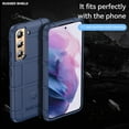thumbnail image 2 of Super Shock Resistant for Samsung Galaxy S22 Case,Heavy Duty Shockproof Military Grade Drop Tested Case Super Sturdy Bumper Rugged Hard Phone Cover for Samsung Galaxy S22 HD Blue, 2 of 14