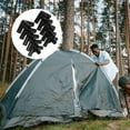 thumbnail image 1 of AURARMLET 25Pcs Tent Fitting Black PE Quick Installation Right Angle For Canopy Structure Accessories, 1 of 8