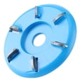 thumbnail image 3 of Ccdes Woodworking Tool,6-Teeth Wood Milling Cutter,Six Teeth Wood Carving Disc Milling Cutter Disk Woodworking Tea Tray Engraving Tool, 3 of 8