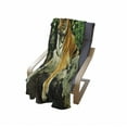 thumbnail image 4 of Tiger Soft Flannel Fleece Throw Blanket, Resting Feline in the Forest on a Large Rock Sublime Carnivore Beast Nature, Cozy Plush for Indoor and Outdoor Use, 70" x 90", Multicolor, by Ambesonne, 4 of 6