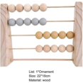thumbnail image 4 of 26-27 Baby Mathematics Abacus Stable Base Baby Wooden Abacus Exquisite For Gifts Wooden Color, 4 of 4