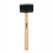 (3 pack) Hyper Tough 16 Ounce Rubber Mallet with Wood Handle TH70020A