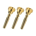 thumbnail image 2 of TROMPETA Capa de la boquilla de trompeta Instrumento profesional resistente para jugadores profesionales Bar Homes Schools Oro, 2 of 8