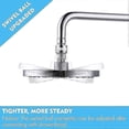 thumbnail image 2 of Walkbee Shower Connector Ball Joint Adjustable Shower Head Swivel Ball Adapter Brass Compatible Shower Arm, 2 of 5