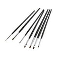 thumbnail image 4 of Jiaroswwei 7Pcs Acrylic Nail Art Pen Tips UV Portable Painting Design Brush Manicure Set, 4 of 5