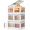 White, variant on Bringstar Extra Large 148QT Stackable Storage Bins with Wheels & Doors, 3-Tier Plastic Storage Cabinet for Home Organization, White